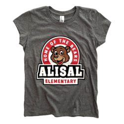 New! Alisal Gray Girls T-shirt Product Image
